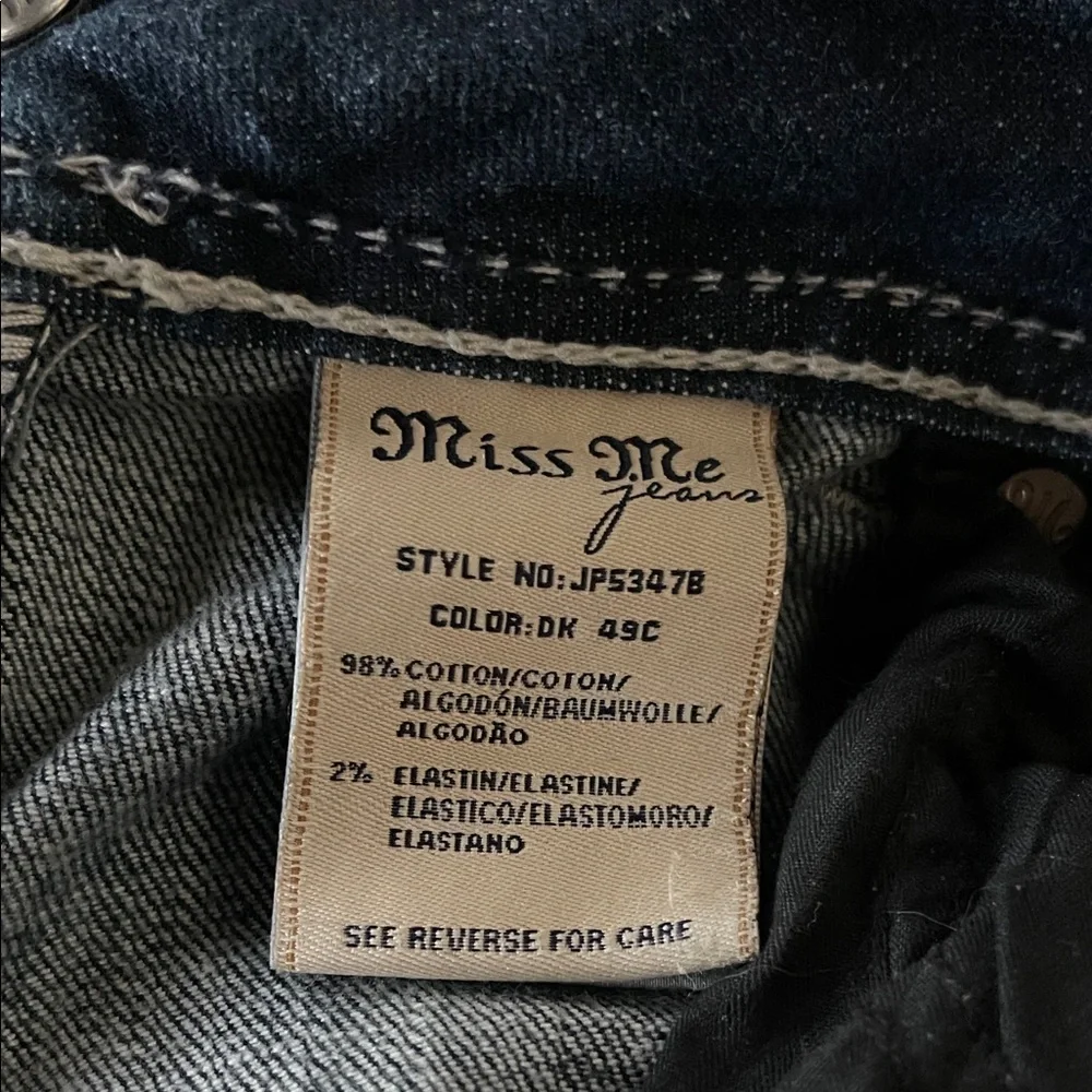 Miss Me jeans Size 31 Boot Cut - Picture 9 of 13